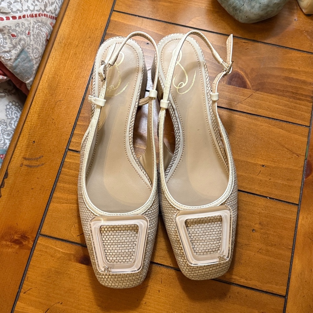 Sam Edelman Cream Women's Shoes